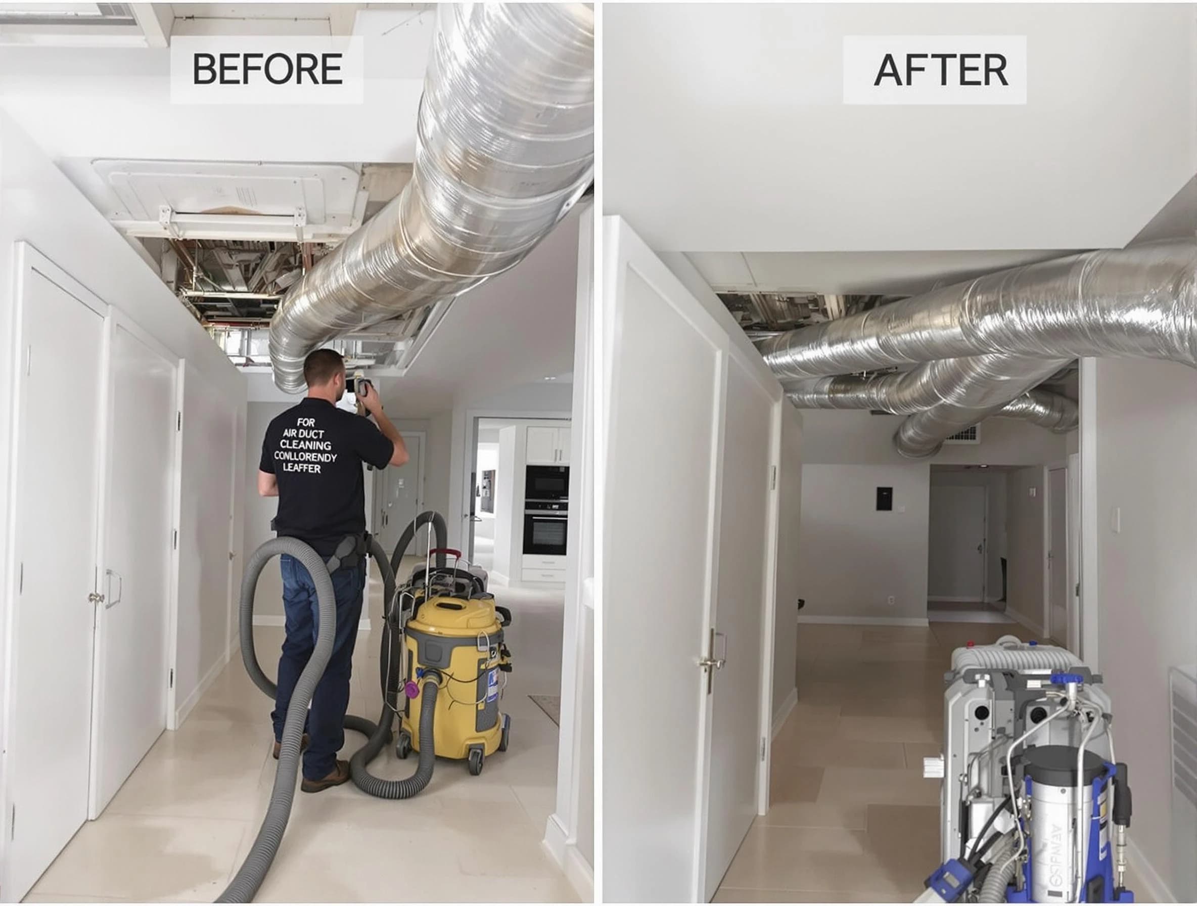 Anaheim Air Duct Cleaning professional performing thorough air duct cleaning in Anaheim