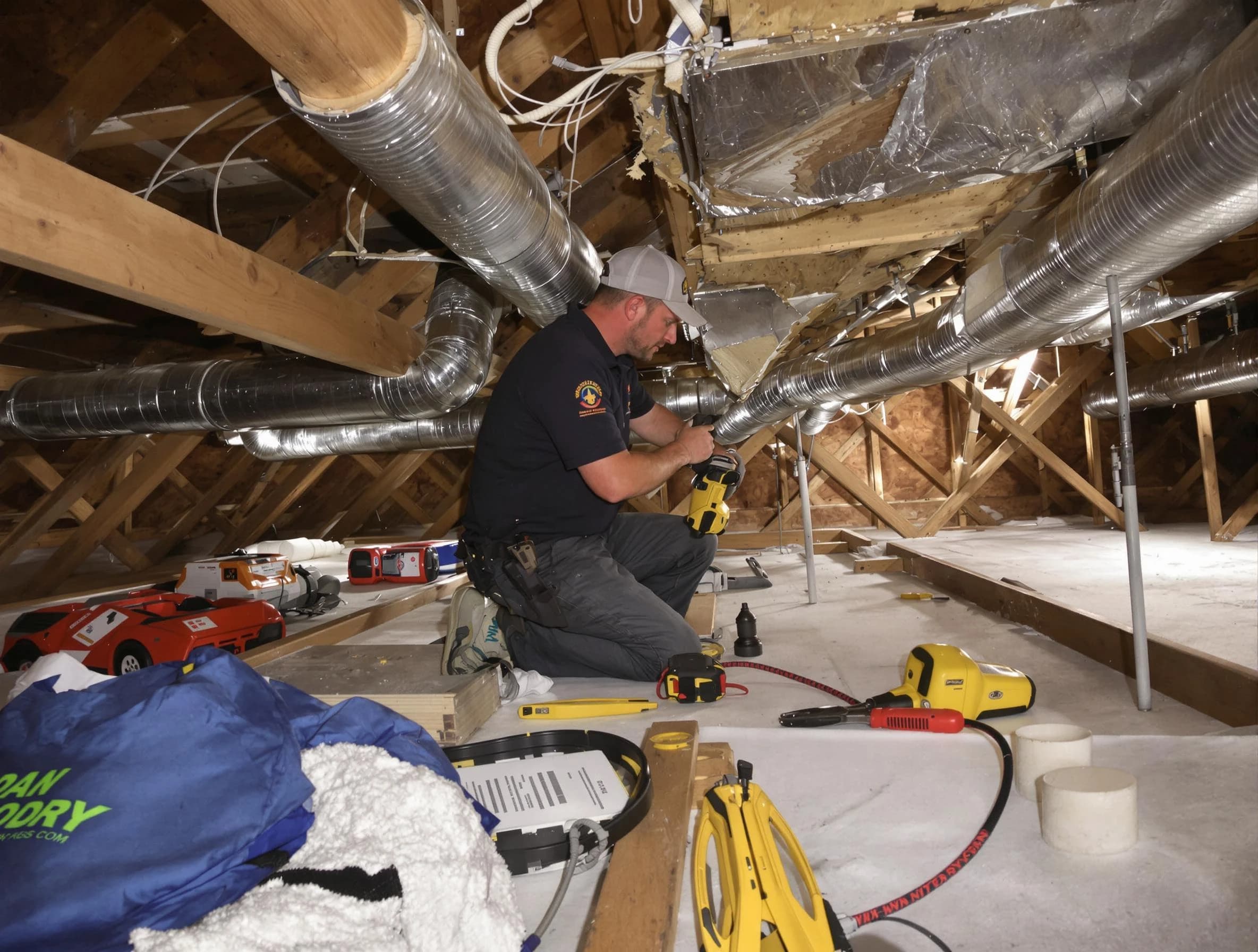 Professional air duct repair by Anaheim Air Duct Cleaning in Anaheim